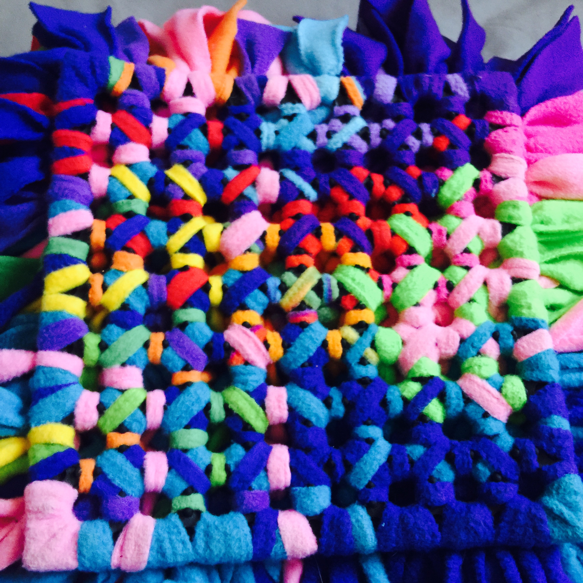 Snuffle store mat pattern